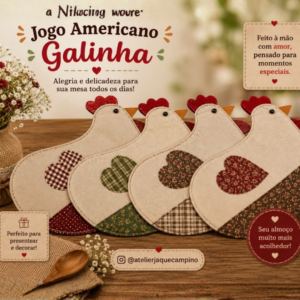 Jogo Americano Galinha