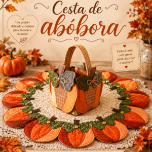 Centro de Mesa e Cesta de Abóbora